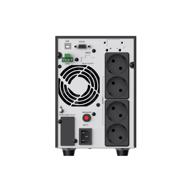 Conceptronic ZEUS52ES2K 2000VA 1800W UPS Online Torre, Schuko