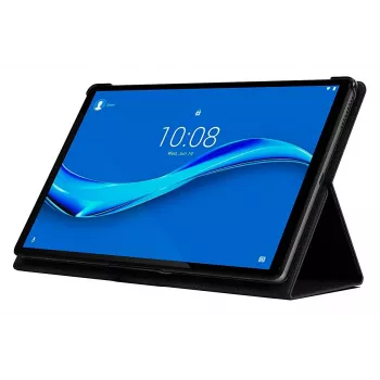 Capa tipo folio para Lenovo Tab M10 Plus FHD ZG38C02959 — Poliuretano, compatível com ecrã de 26,2 cm (10,3 polegadas), preto