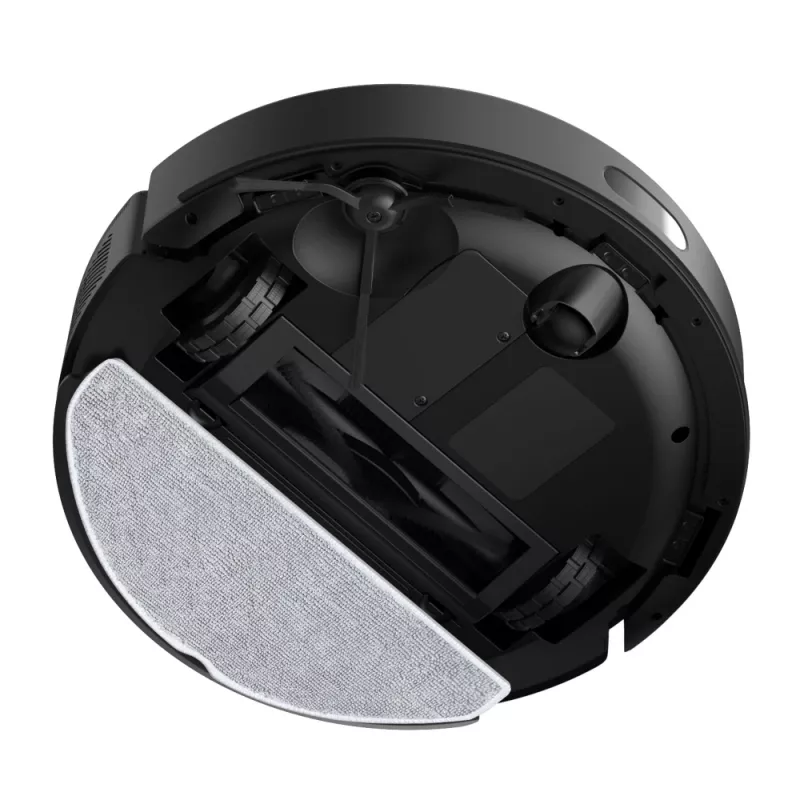 Robô aspirador TP-Link Tapo, sem saco, preto, redondo, recarregável, 55 dB, 0,3 L
