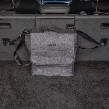 Bolsa de armazenamento InLine 16299I para cabo de carregamento EV até 7,5 m, cinzento