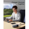Powerbank Ugreen 25000mAh 200W carregamento rápido cinzento