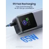 Powerbank Ugreen 25000mAh 200W carregamento rápido cinzento