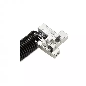 Kensington Slim NanoSaver 2.0 Fecho portátil com chave Prateado Preto 1,8m