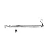 Kensington Slim NanoSaver 2.0 Fecho portátil com chave Prateado Preto 1,8m