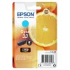Epson pacote individual laranja ciano 33 Claria Premium tinta, ciano, 4,5 ml, 1 unid., 300 páginas