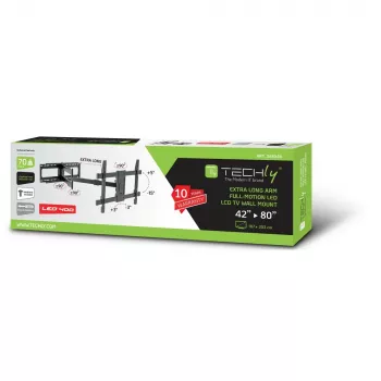 Techly ICA-PLB-721 suporte/base para TV 2,03 m (80 polegadas) preto