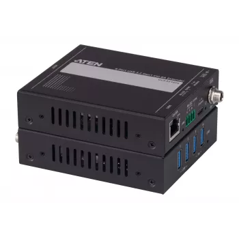 ATEN UCE33100 extensor de rede transmissor e recetor de rede preto