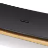 Placa de cozinha Princess 103026 Table Chef Pure Black Aluminium Bamboo preto 220W