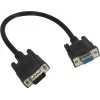 Rack de servidor Inter-Tech 4U-4460 TFT preto 1x ventoinha 120 mm 5,25 polegadas HDD