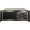 Rack de servidor Inter-Tech 4U-4460 TFT preto 1x ventoinha 120 mm 5,25 polegadas HDD