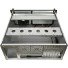 Rack de servidor Inter-Tech 4U-4460 TFT preto 1x ventoinha 120 mm 5,25 polegadas HDD