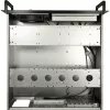 Rack de servidor Inter-Tech 4U-4460 TFT preto 1x ventoinha 120 mm 5,25 polegadas HDD
