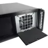 Rack de servidor Inter-Tech 4U-4460 TFT preto 1x ventoinha 120 mm 5,25 polegadas HDD