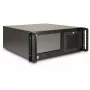 Rack de servidor Inter-Tech 4U-4460 TFT preto 1x ventoinha 120 mm 5,25 polegadas HDD