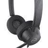DELL Pro headset estéreo - WH3022, com fios, escritório/call center, 96 g, headset, preto