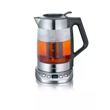 Chaleira Severin 1,7 L 3000 W preto aço inoxidável