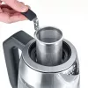 Chaleira Severin 1,7 L 3000 W preto aço inoxidável