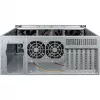 Caixa de servidor Inter-Tech 4U 40255 Rack Preto, Cinzento