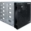 Caixa de servidor Inter-Tech 4U 40255 Rack Preto, Cinzento
