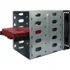 Caixa de servidor Inter-Tech 4U 40255 Rack Preto, Cinzento