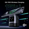 Carregador UGREEN 45775 — carregador rápido CA sem fios para interiores, universal, 1× USB-C, preto/cinzento