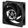 ARCTIC P8 Silent – Ventoinha de 80 mm otimizada para pressão, extra silenciosa
