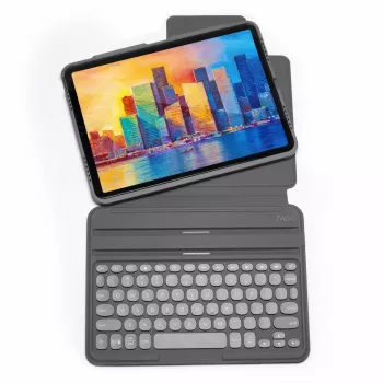 ZAGG Pro Keys Teclado para Apple iPad Pro 11 (M4/M5), Charcoal, disposição UK
