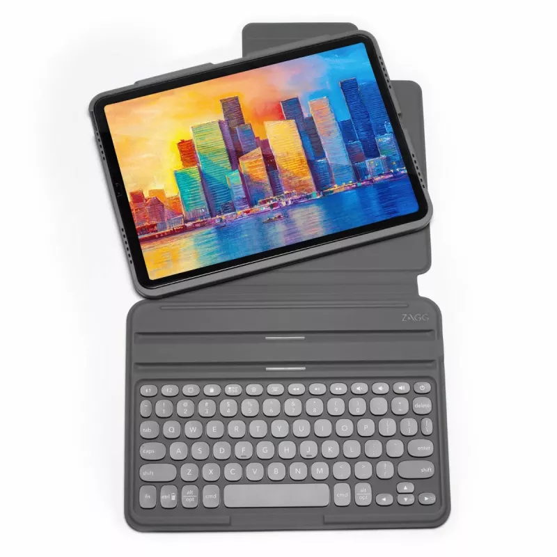 ZAGG Pro Keys Teclado para Apple iPad Pro 11 (M4/M5), Charcoal, disposição UK