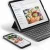 ZAGG Pro Keys Teclado para Apple iPad Pro 11 (M4/M5), Charcoal, disposição UK