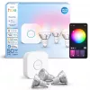 Philips Hue White and Colour Ambience Essential Starter-Kit: 3 lâmpadas inteligentes GU10 (345 lm)