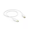 Cabo USB Hama 00201590 USB 2.0 1 m USB C branco