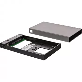 Caixa externa InLine 2,5 polegadas USB 3.1, para HDD/SSD SATA, com conector USB-C
