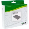 Caixa externa InLine 2,5 polegadas USB 3.1, para HDD/SSD SATA, com conector USB-C