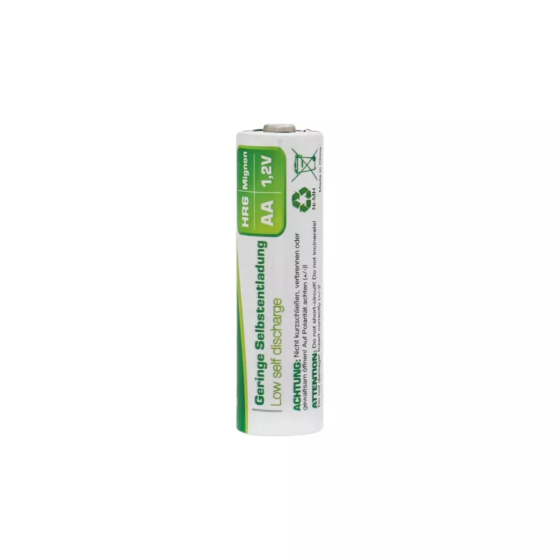 Bateria NiMH InLine, Mignon (AA), 2350 mAh, pronta a usar