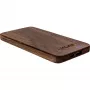 InLine woodplate, PowerBank USB 5.000mAh, com LED, madeira de nogueira