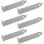 InLine painéis low-profile PCI / PCI-E / ISA para slots de placas de expansão, 6 unid.