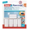 tesa Powerstrips Clipe para cabos 58035-00016, branco, 5 unid.