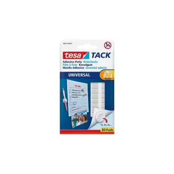 tesa TACK Massa adesiva, branco, 80 unid.