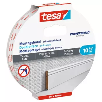 Fita de montagem TESA 77743-00000-00 5 m branco 19 mm