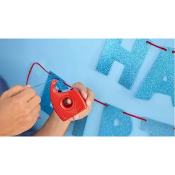 tesa Easy Cut Dispensador manual, vermelho/azul, para rolos até 19 mm x 10 m, vazio