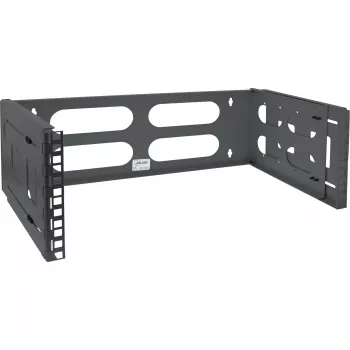 Rack dobrável InLine 19 polegadas, 4U, profundidade 24-40 cm, preto