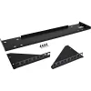 InLine rack 19 polegadas para montagem sob a mesa, 3HE, preto