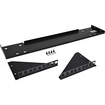 InLine rack 19 polegadas para montagem sob a mesa, 3HE, preto