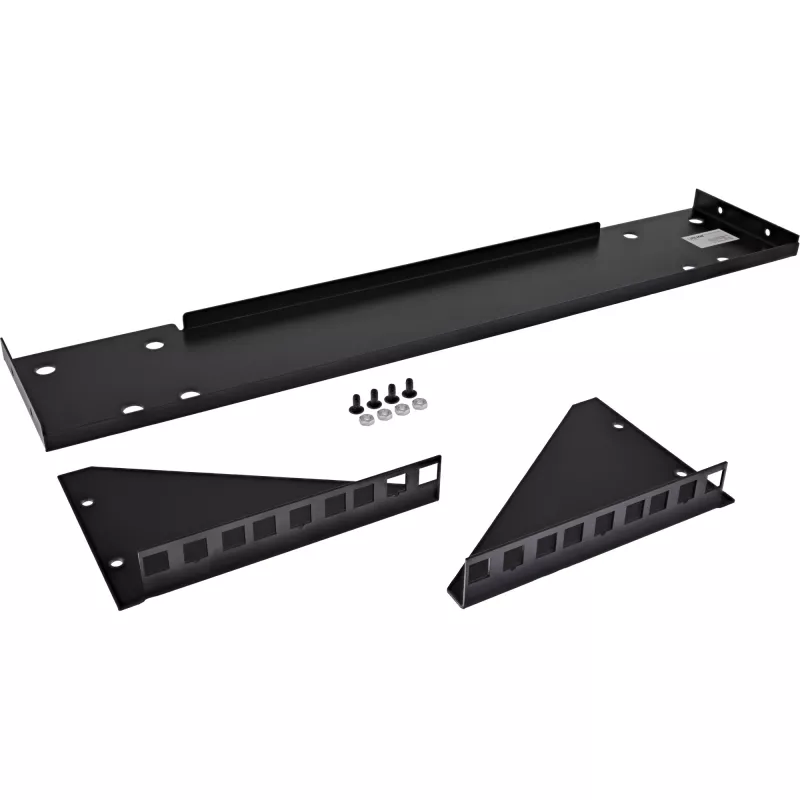 InLine rack 19 polegadas para montagem sob a mesa, 3HE, preto