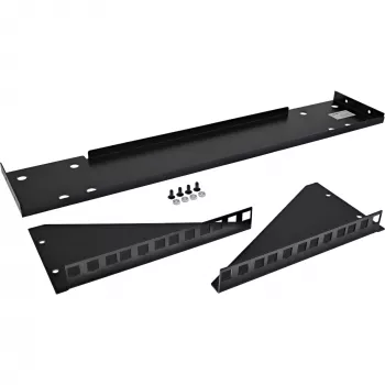 InLine rack 19 polegadas para montagem sob a mesa, 4HE, preto