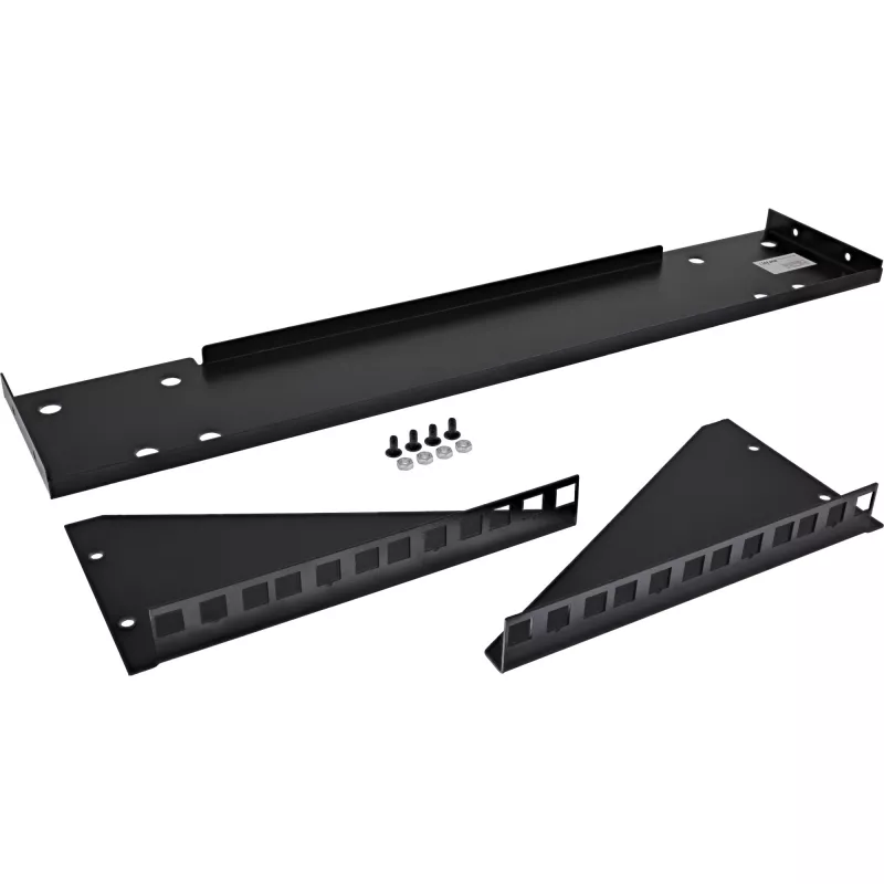 InLine rack 19 polegadas para montagem sob a mesa, 4HE, preto