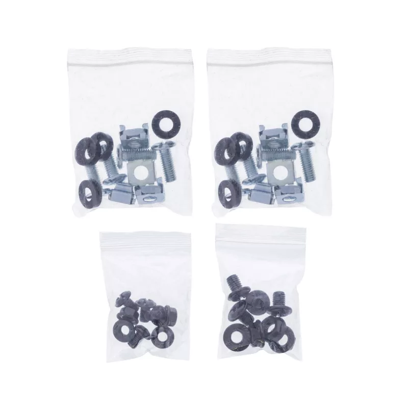 Caixa de fixação InLine 19106A 19 polegadas aço preto 3U