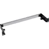 Painel para calha DIN InLine 19106C 1U horizontal vertical aço preto cinzento