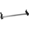 Painel para calha DIN InLine 19106C 1U horizontal vertical aço preto cinzento