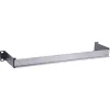 Painel para calha DIN InLine 19106C 1U horizontal vertical aço preto cinzento